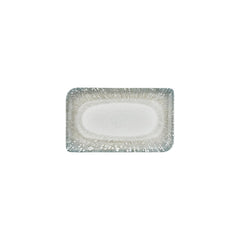 Vista 9.5" x 6" Rectangular Green Vitrified Plate