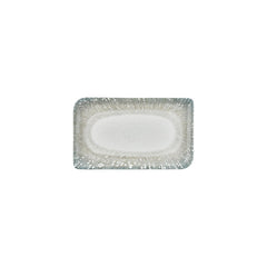 Vista 9.5" x 6" Rectangular Green Vitrified Plate