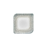 Vista 9" x 9" Square Green Vitrified Plate