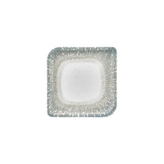 Vista 8.75" x 8.75" Square Green Vitrified Plate