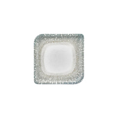 Vista 8.75" x 8.75" Square Green Vitrified Plate