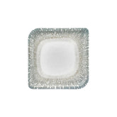 Vista 11" x 11" Square Green Vitrified Plate