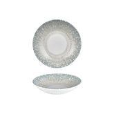 Vista dia.9" h:0" 34 oz. Round Green Vitrified Deep Plate