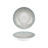 Vista dia.9.75" h:2" 44 oz. Round Blue Vitrified Deep Plate