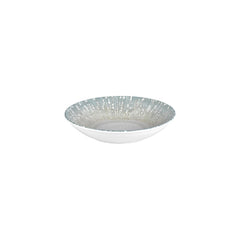 Vista dia.9.75" h:2" 44 oz. Round Blue Vitrified Deep Plate