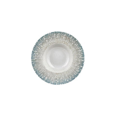 Vista dia.9.75" h:2" 14 oz. Round Blue Vitrified Deep Plate