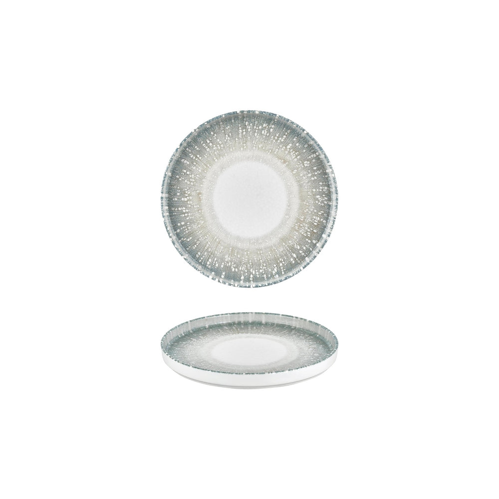 Vista dia.7.5" Round Green Vitrified Plate