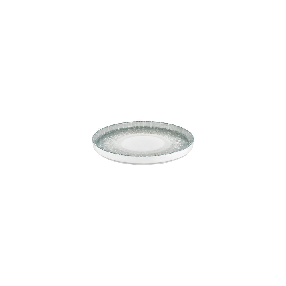 Vista dia.7.5" Round Green Vitrified Plate