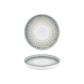 Vista dia.9" Round Green Vitrified Plate