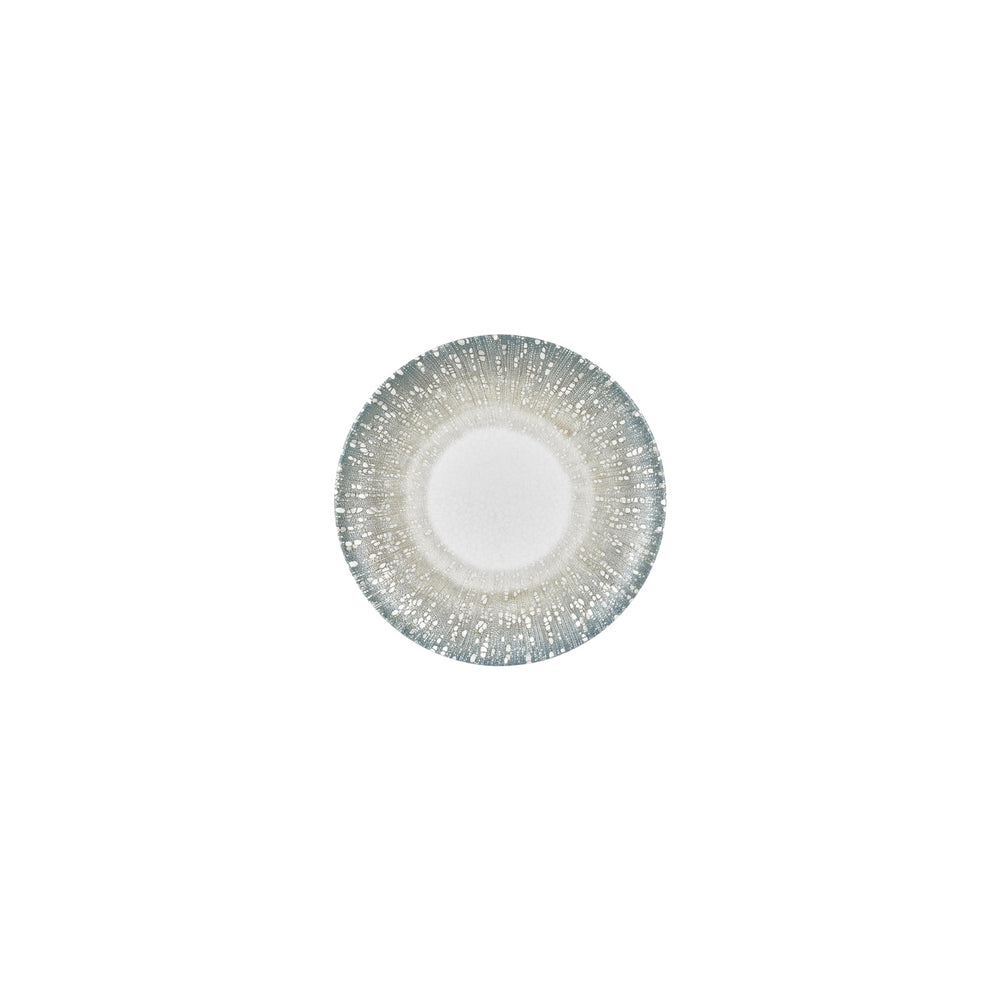 Vista dia.6.75" Round Green Vitrified Plate