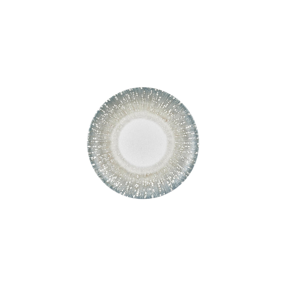 Vista dia.8.25" Round Green Vitrified Plate
