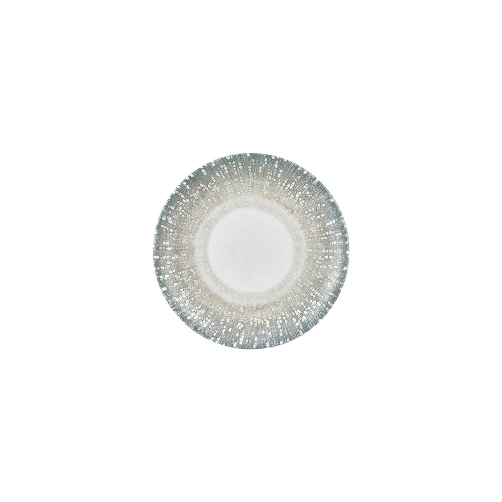 Vista dia.8.25" Round Green Vitrified Plate