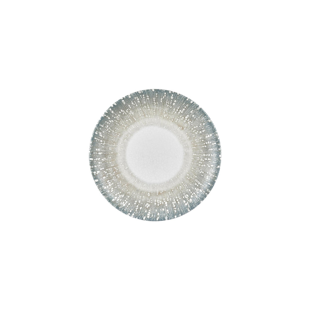 Vista dia.9" Round Green Vitrified Plate