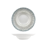 Vista dia.10.75" h:0" 17 oz. Round Green Vitrified Deep Plate