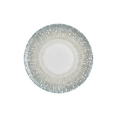 Vista dia.12.5" x 12.5" Round Green Vitrified Pizza Plate