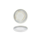 Wave dia.7.5" Round Decorated Vitrified Plate