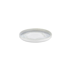 Wave dia.9.75" Round Blue Vitrified Plate