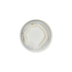 Wave dia.9.75" Round Blue Vitrified Plate