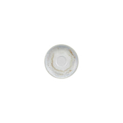 Wave dia.4.75" Round Blue Vitrified Saucer