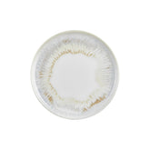 Wave dia.12.5" x 12.5" Round Blue Vitrified Pizza Plate