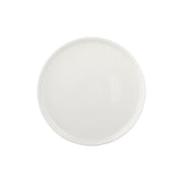 Gourmet dia.12.5" x 12.5" Round Warm White Vitrified Pizza Plate