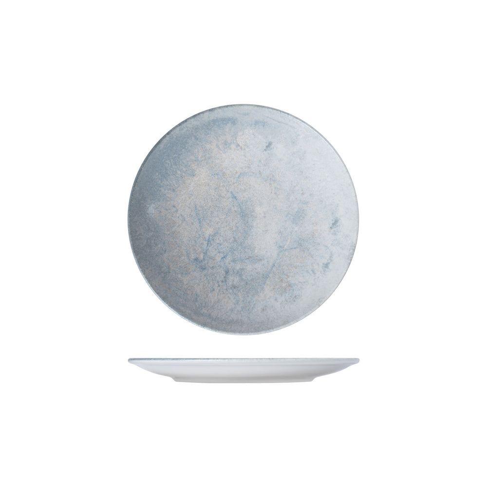 Artemis dia.9.75" Round Decorated Vitrified Plate