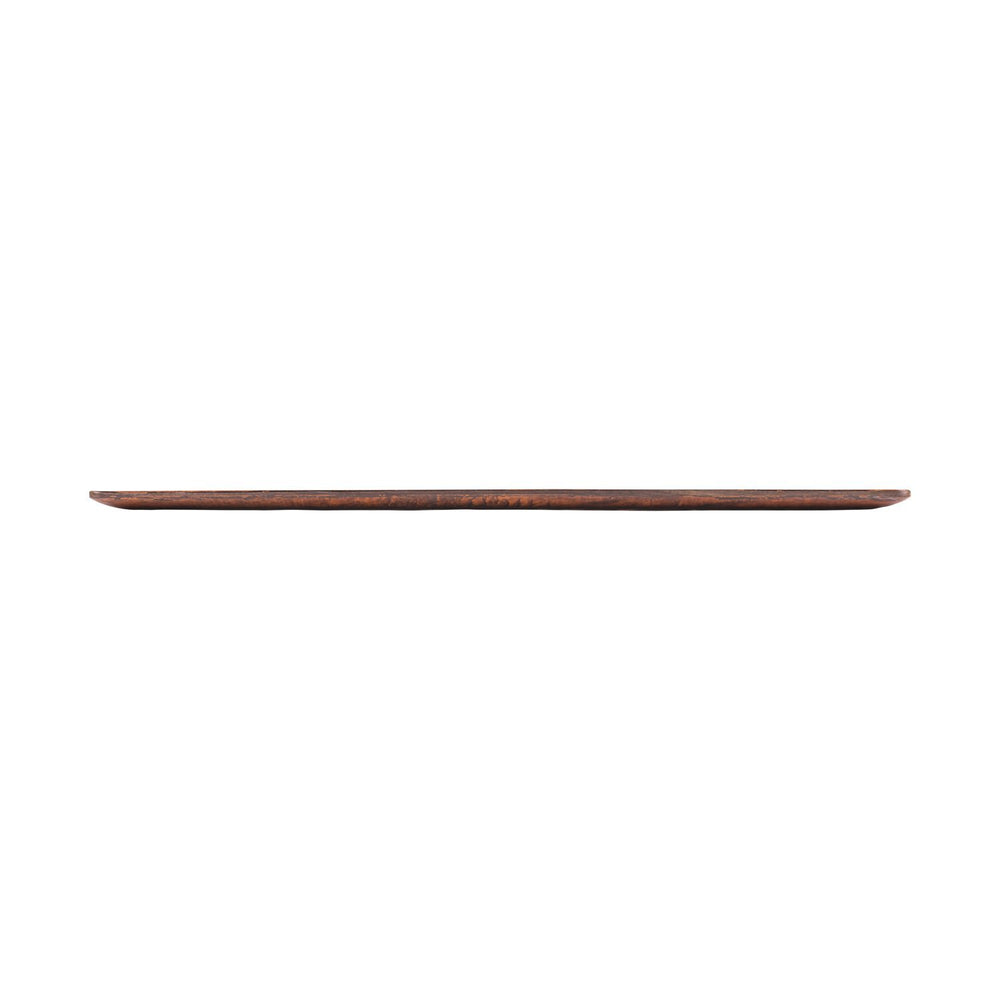 Turgla EcoGrain 20.75" x 12.75" x h:0.5" Rectangular Brown Composite Platter