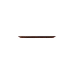 Turgla EcoGrain 12.75" x 10.5" x h:0.5" Rectangular Brown Composite Platter