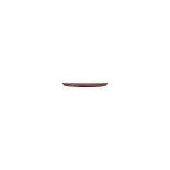 Turgla EcoGrain dia.6.75" Round Brown Composite Plate