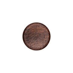 Turgla EcoGrain dia.9.75" Round Brown Composite Plate