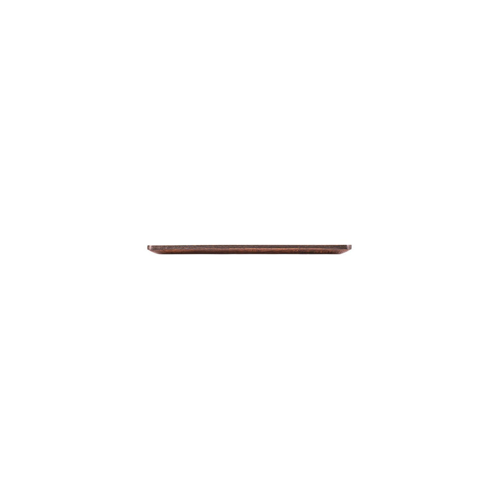 Turgla EcoGrain 10.25" x 10.25" Square Brown Composite Plate
