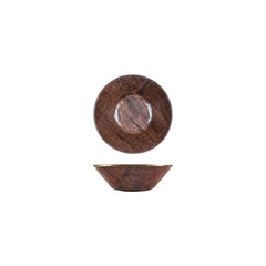 Turgla EcoGrain dia.7.5" h:2.25" 32 oz. Round Brown Composite Bowl