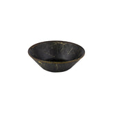 Turgla EcoGrain dia.10.5" h:3" 2.35 qt. Round Black Composite Bowl