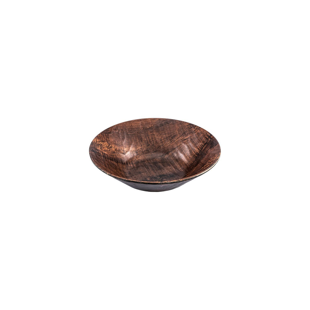 Turgla EcoGrain dia.10.5" h:3" 2.35 qt. Round Brown Composite Bowl