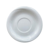 X-tanbul dia.5.75" Round White Porcelain Saucer