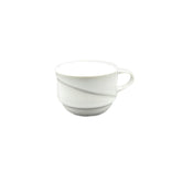 X-tanbul dia.2.5" h:1.75" 3 oz. Round White Porcelain Cup
