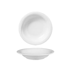 X-tanbul dia.8.5" h:1.25" 15 oz. Round White Porcelain Bowl