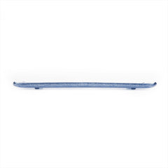 Turgla Fusion Glass 13.75" x 5" x h:0.5" Rectangular Blue Glass Platter