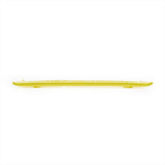 Turgla Fusion Glass 13.75" x 5" x h:0.5" Rectangular Yellow Glass Platter