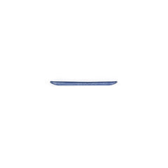 Turgla Fusion Glass 8.5" x 5.75" Rectangular Blue Glass Plate