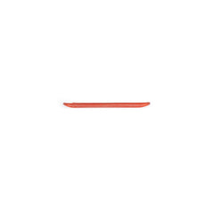 Turgla Fusion Glass 8.5" x 5.75" Rectangular Red Glass Plate