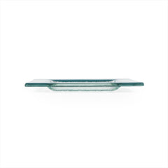Turgla Fusion Glass 6" x 6" Square Blue Glass Plate