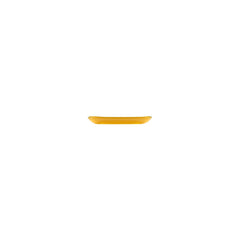 Turgla Fusion Glass 5.75" x 5.75" Square Turmeric Glass Plate