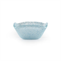 Turgla Fusion Glass 2.25" x 2.25" x h:1.5" 2 oz. Square Blue Glass Ramekin