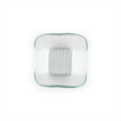 Turgla Fusion Glass 2.25" x 2.25" x h:1.5" 2 oz. Square Clear Glass Ramekin