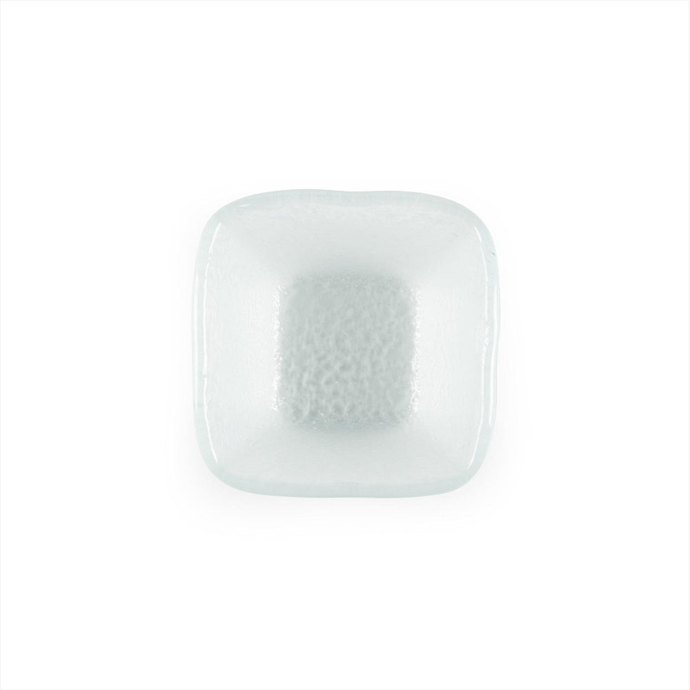 Turgla Fusion Glass 2.25" x 2.25" x h:1.5" 2 oz. Square Frosted Glass Ramekin
