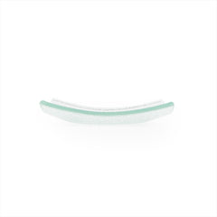 Turgla Fusion Glass 5.75" x 5.75" Square Clear Glass Plate