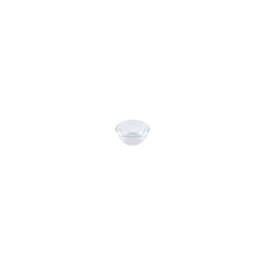 Turgla Fusion Glass dia.2" h:1" 1 oz. Round Clear Glass Ramekin