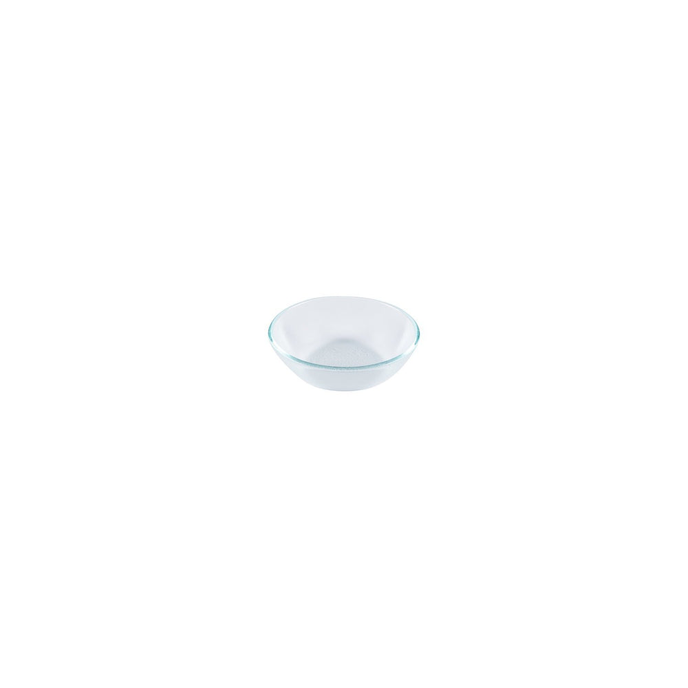 Turgla Fusion Glass dia.4.5" h:1.5" 5 oz. Round Clear Glass Bowl