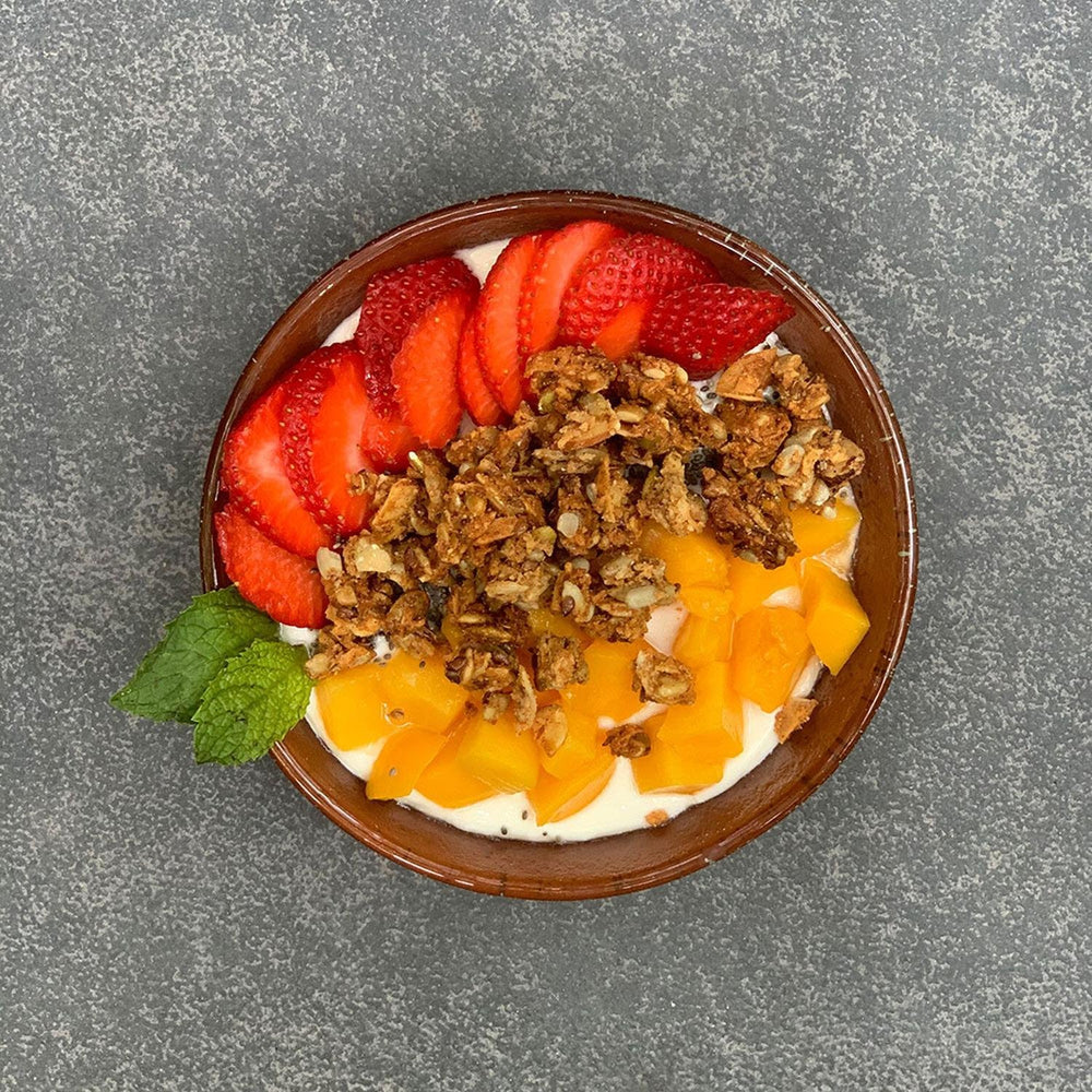 Turgla Fusion Glass dia.5.5" h:2" 14 oz. Round Paprika Glass Bowl